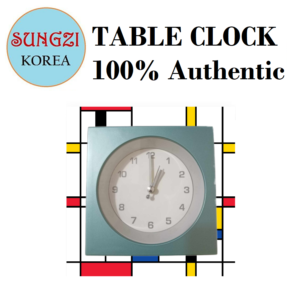 Table Clock Made in Korea Shopee Philippines