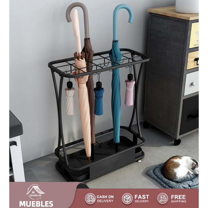 Umbrella rack Household entry entry umbrella bucket Hotel lobby hanging ...