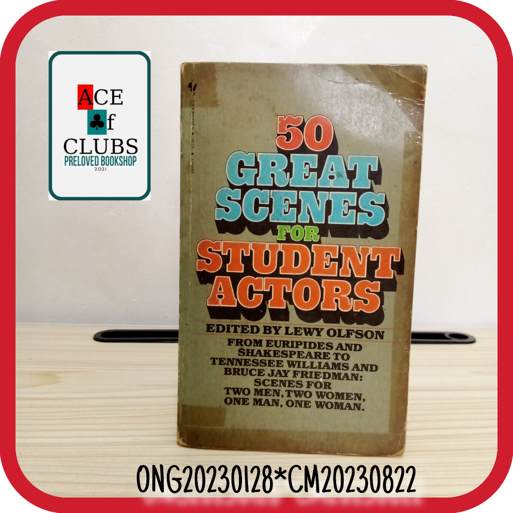 50 Great scenes for student actors (Preloved/Used) | Shopee Philippines