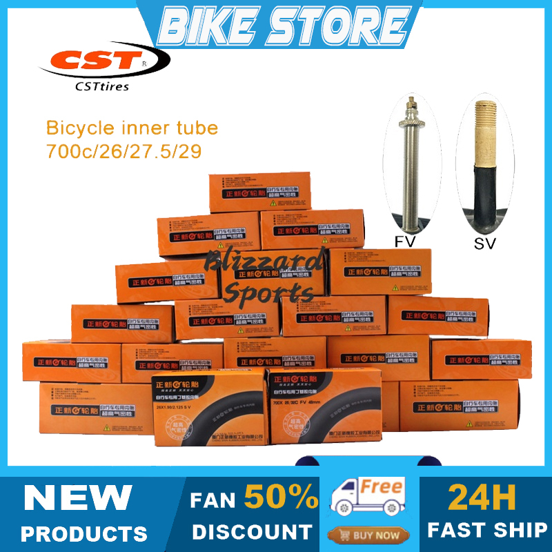 CST Bike Inner Tube Mountain Bike Ultra Light Inner Tube 700C 26 27.5