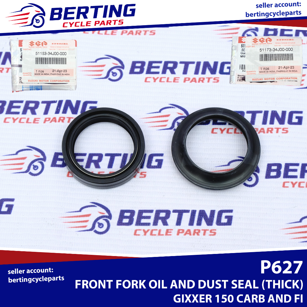 SGP FORK OIL/DUST SEAL ENDURANCE THICK Suzuki Gixxer 150 250 VStrom