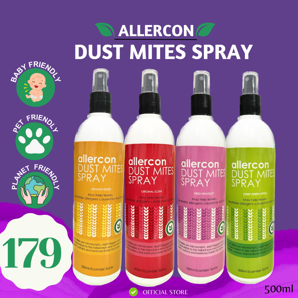 ALLERCON DUST MITES SPRAY 500ML. Shopee Philippines