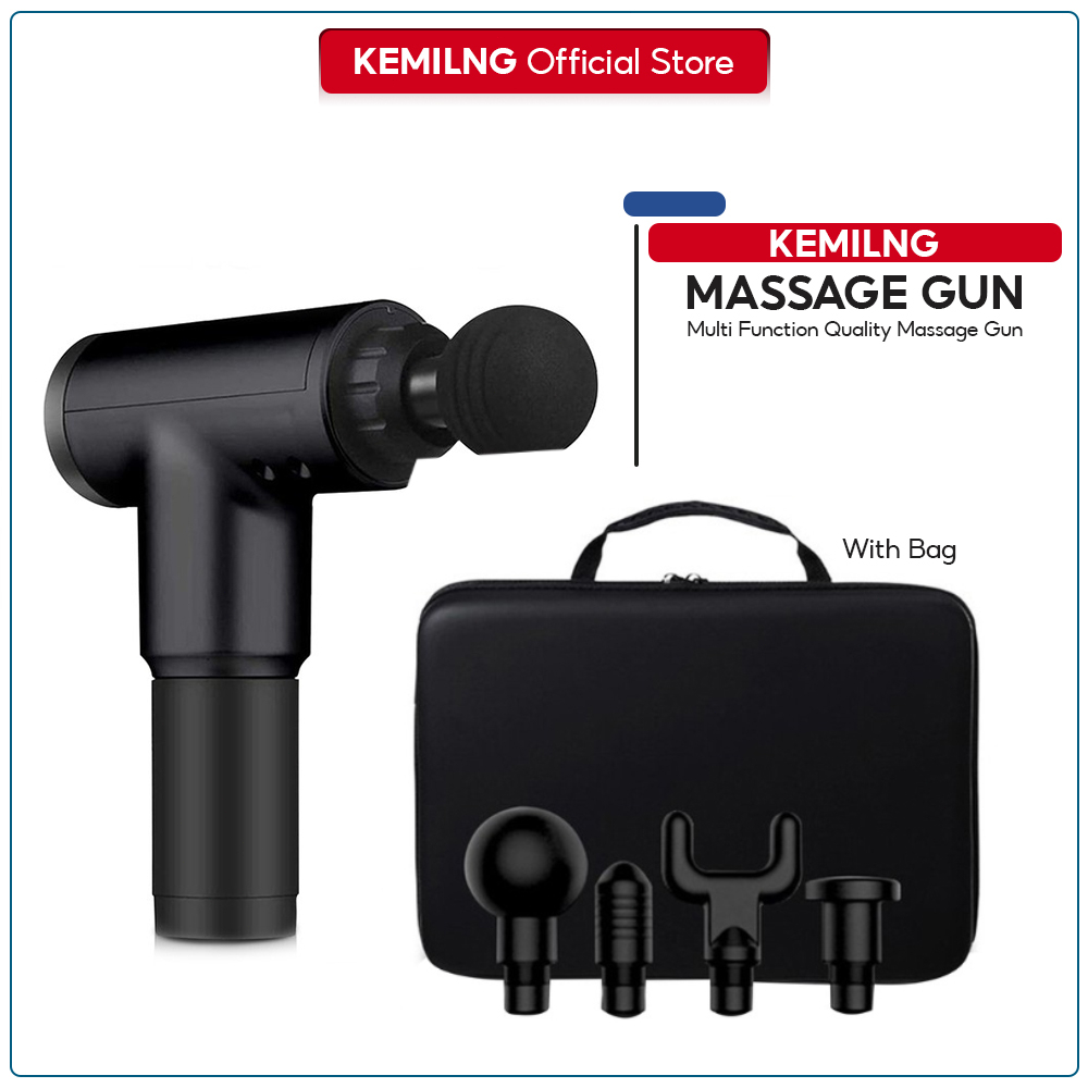 Kemilng Multi Function Massage Gun | Shopee Philippines