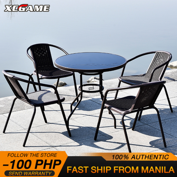 Outdoor Tables And Chairs Table And Chair Set Rattan Chair Garden