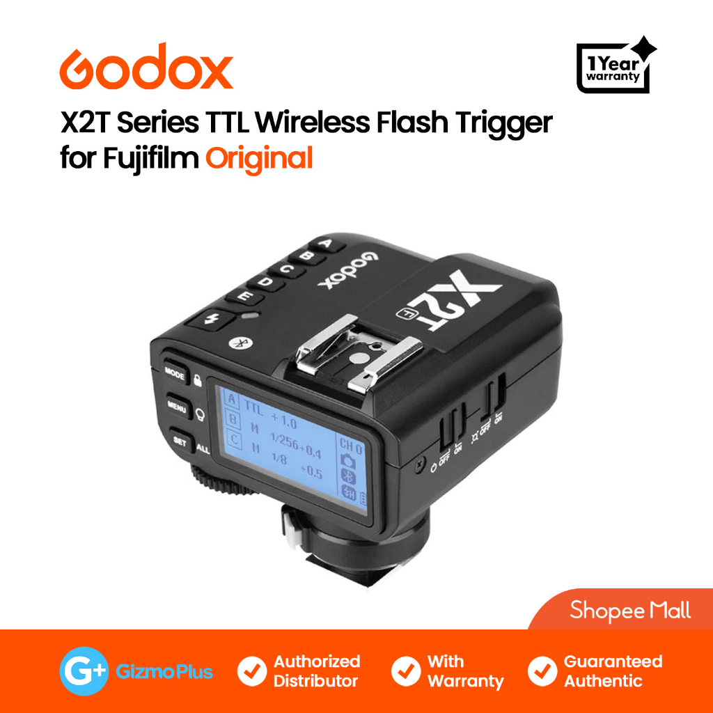 Godox X2T Series TTL Wireless Flash Trigger For Canon Nikon Sony ...