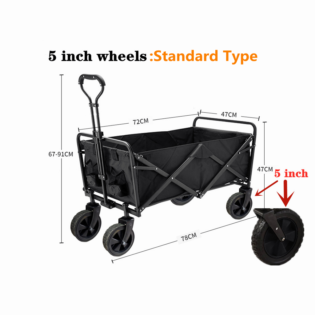 All-Terrain Pet Pushcart for Outdoor Explorations - Foldable, Sturdy ...