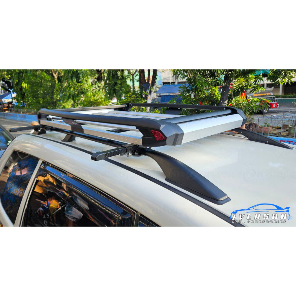 38x50 Silver Black Universal Stingray Roof Rack Transformer Look ...