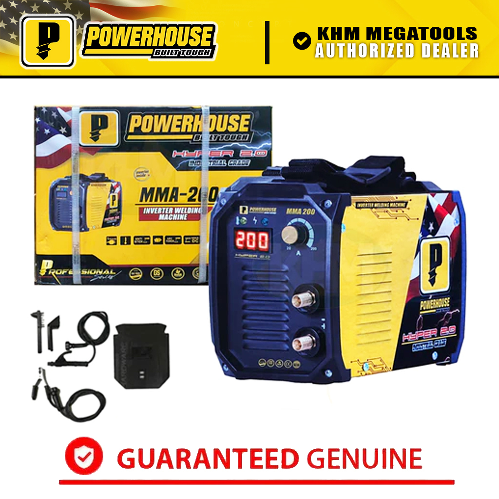 Powerhouse MMA200 (MINI) DC Inverter Welding Machine (Hyper Series ...