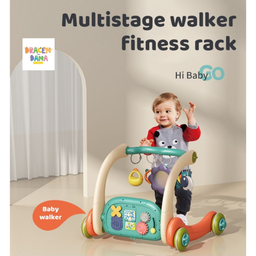Baby Multistage Walker and Fitness Rack Multifunctional Toddler and