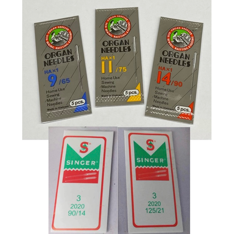 Needles Singer / HA Organ Needles for Ordinary Sewing Machines | Shopee ...