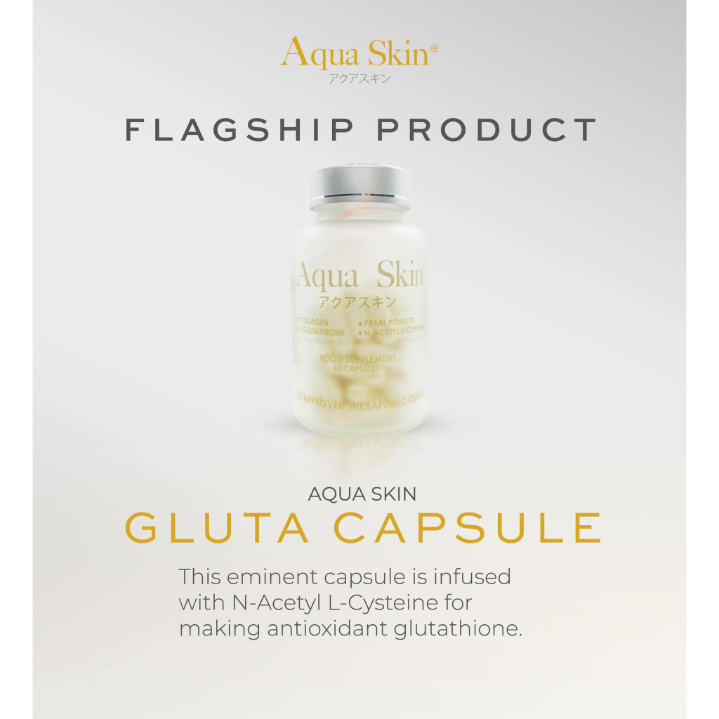 ONHAND) Aqua Skin | Glutathione With Collagen