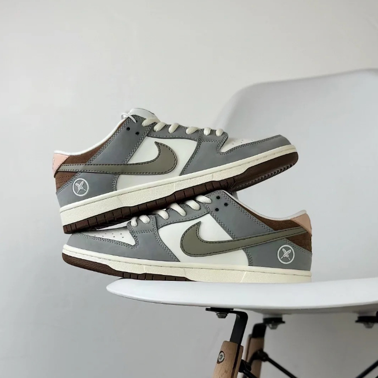 UA Casual Shoes Yuto Horigome X SB Dunk Low Soft Mid Grey Rubber