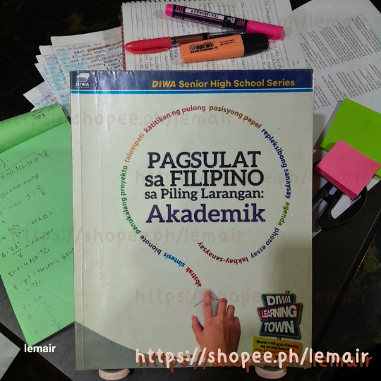Pagsulat sa Filipino sa Piling Larangan: Akademik Modyul | Shopee ...