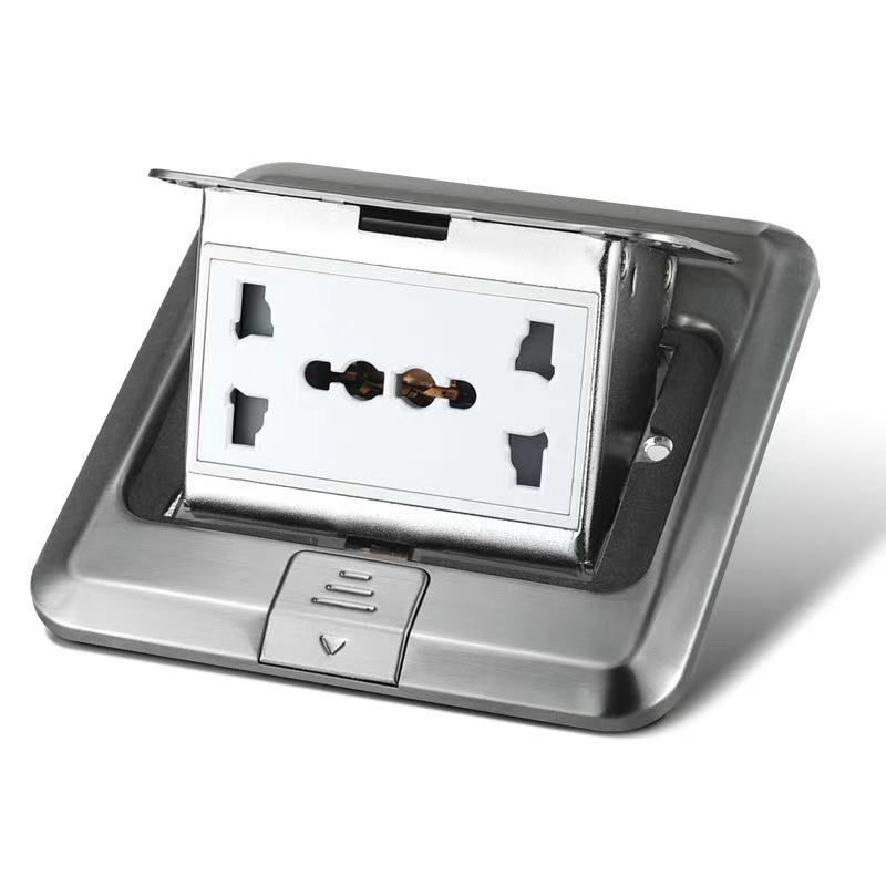 Shopata Universal 250V Floor Ground Outlet Power Sockets 6 Prong ...