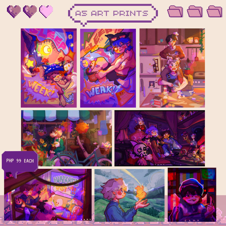 A5 Original Art Prints by demu | Shopee Philippines