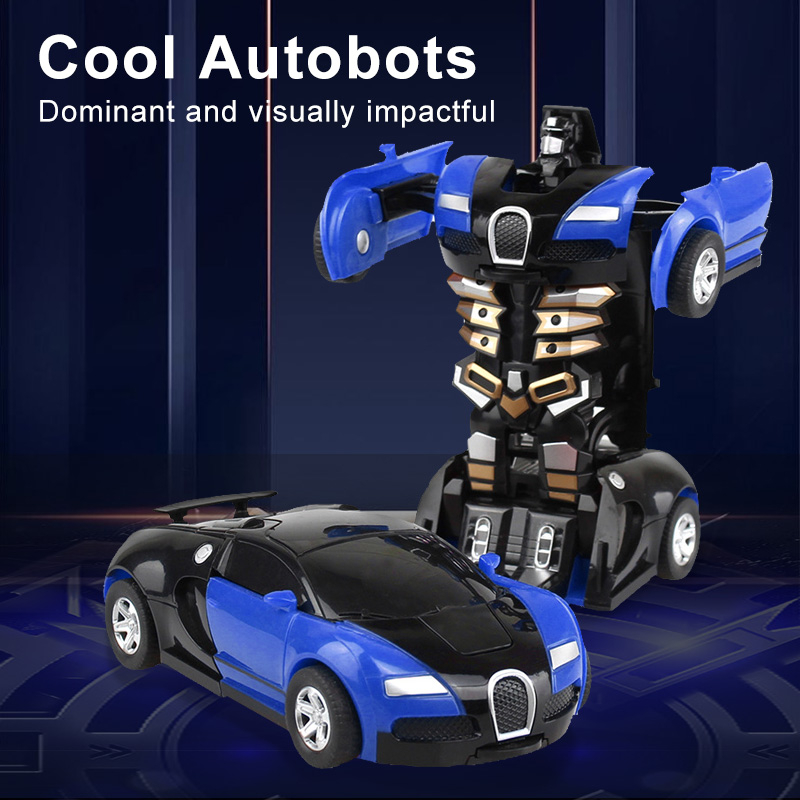 Transformers Toy Car Robot EcoFriendly BatteryFree Automatic