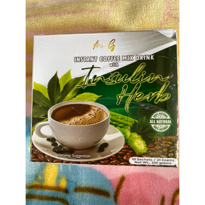 Insulin Herb (Instant Coffee Mix Drink) Shopee Philippines