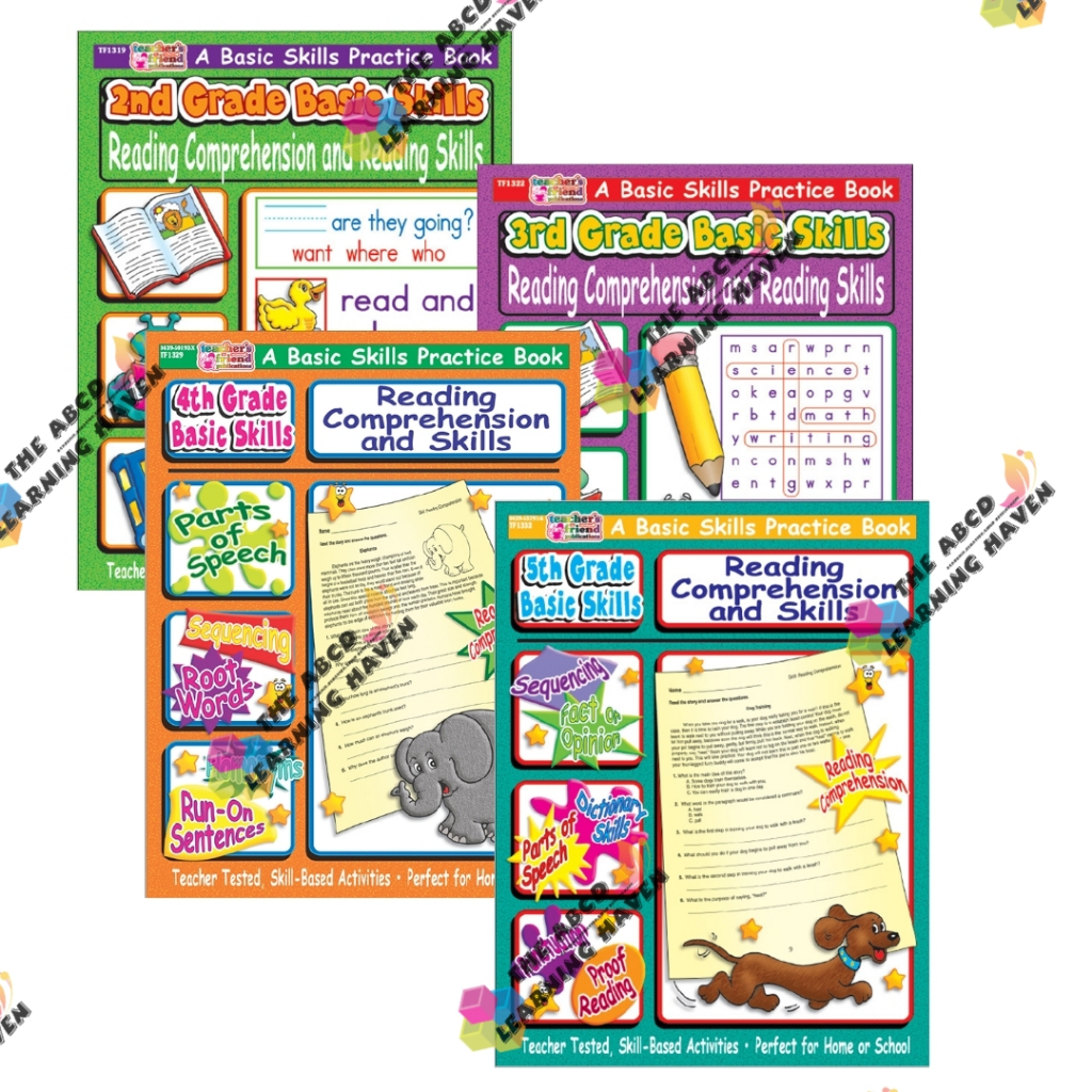 Basic Skills: Reading Comprehension and Reading Skills (2nd Grade to ...