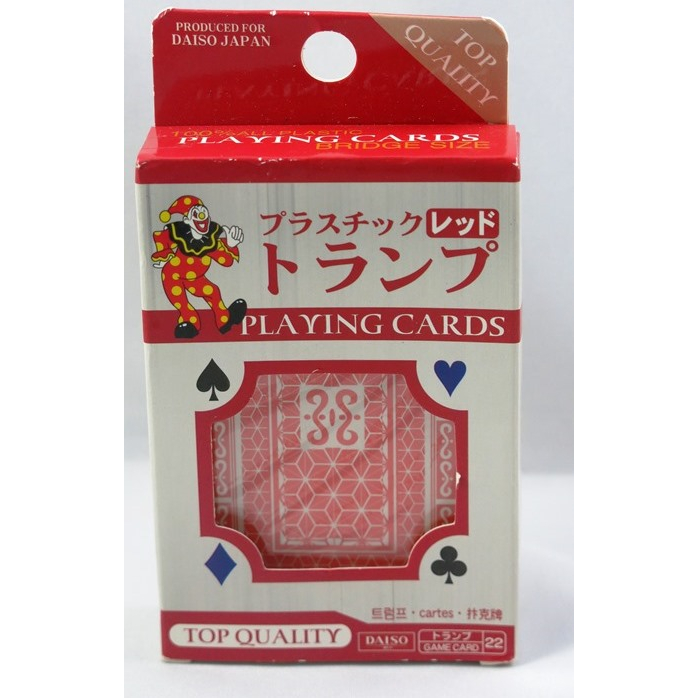 Original DAISO Plastic Playing Cards from Japan Shopee Philippines