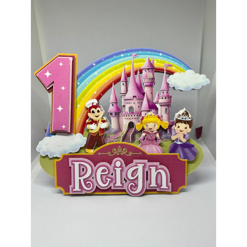 Jollibee Cake topper (Fairytale Land) Shopee Philippines