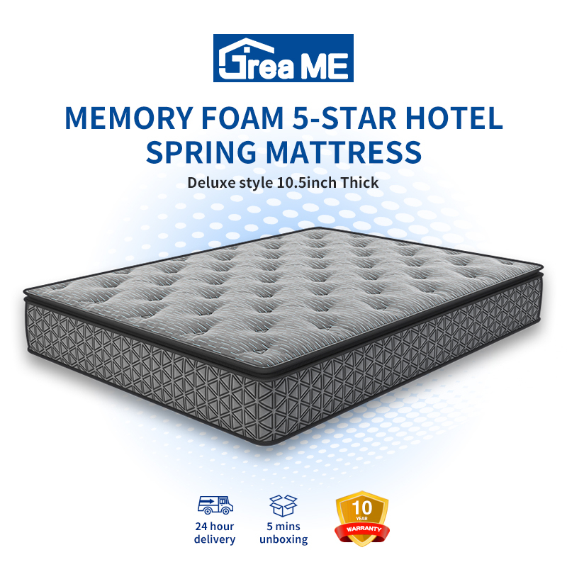 Foam Bed Mattress Spring Matress Thickened Dream 10 Years Warranty