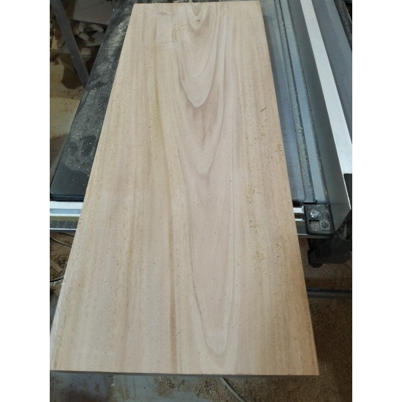 Wood plank 4 ft by 8 inches by 1/2 inch..smooth on all sides. made from ...