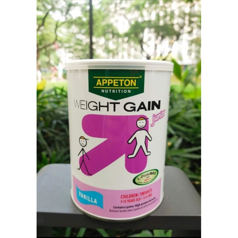 APPETON WEIGHT GAIN JR. & ADULT Choco/Vanilla Flavor w/ Freebies