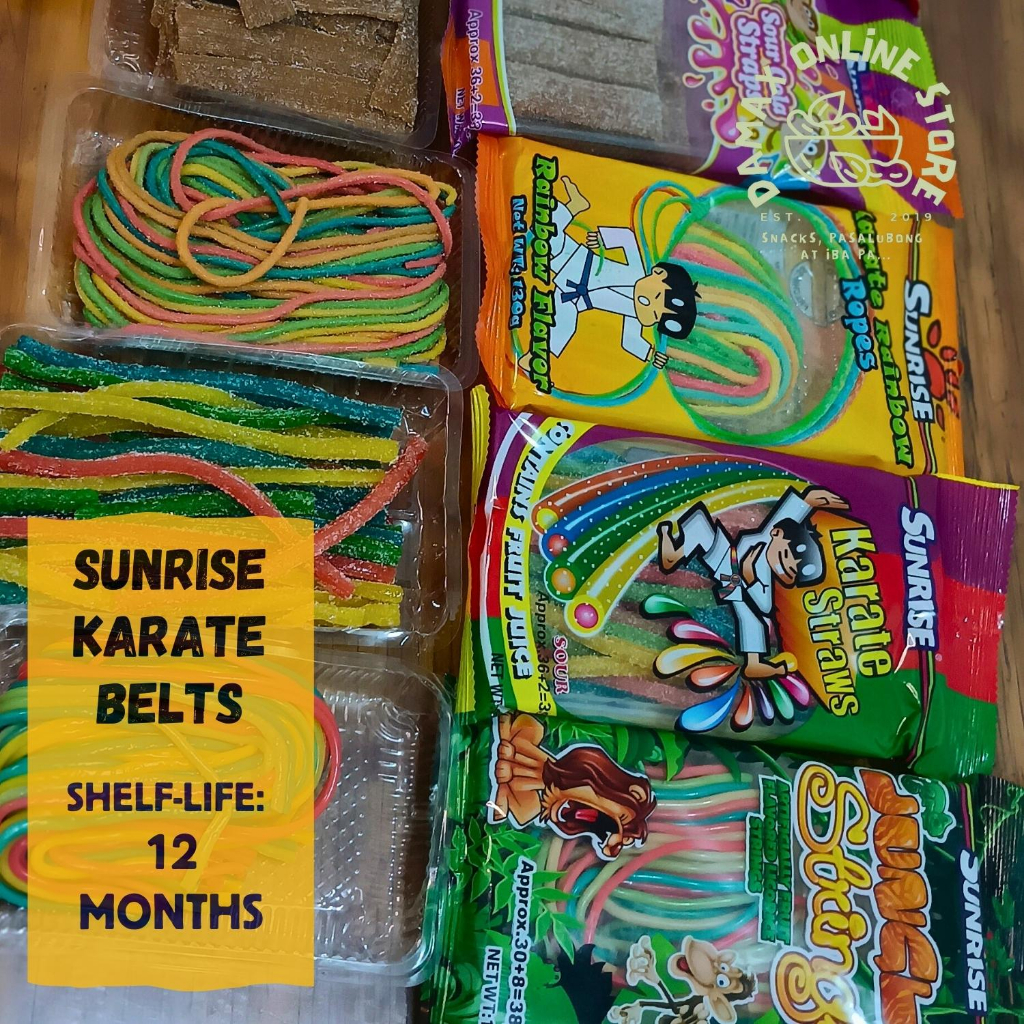 SUNRISE KARATE BELTS, JUNGLE STRINGS, SOUR COLA, ROPES Shopee Philippines