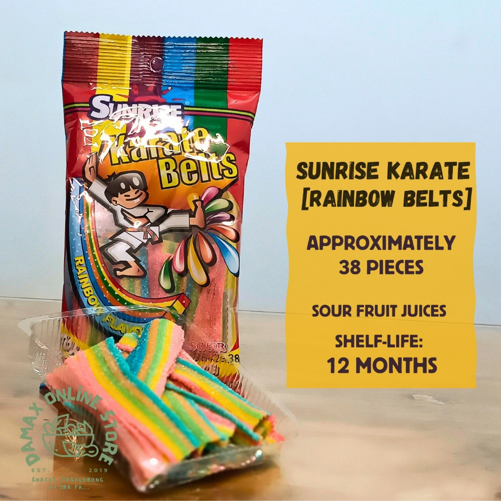 SUNRISE KARATE BELTS, JUNGLE STRINGS, SOUR COLA, ROPES | Shopee Philippines