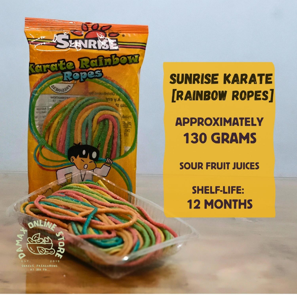 SUNRISE KARATE BELTS, JUNGLE STRINGS, SOUR COLA, ROPES | Shopee Philippines