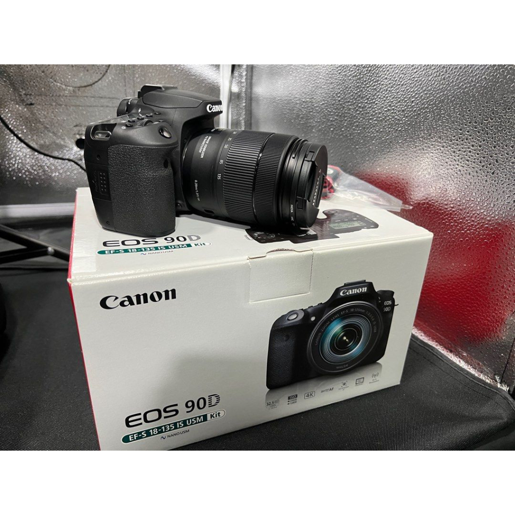 Canon DSLR Camera [EOS 90D] with Builtin WiFi, Bluetooth, DIGIC 8 Image Processor, 4K Video