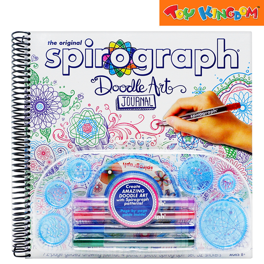 Spirograph Doodle Art Journal Craft Kit Shopee Philippines