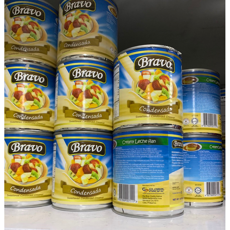 bravo condensed milk 390g | Shopee Philippines