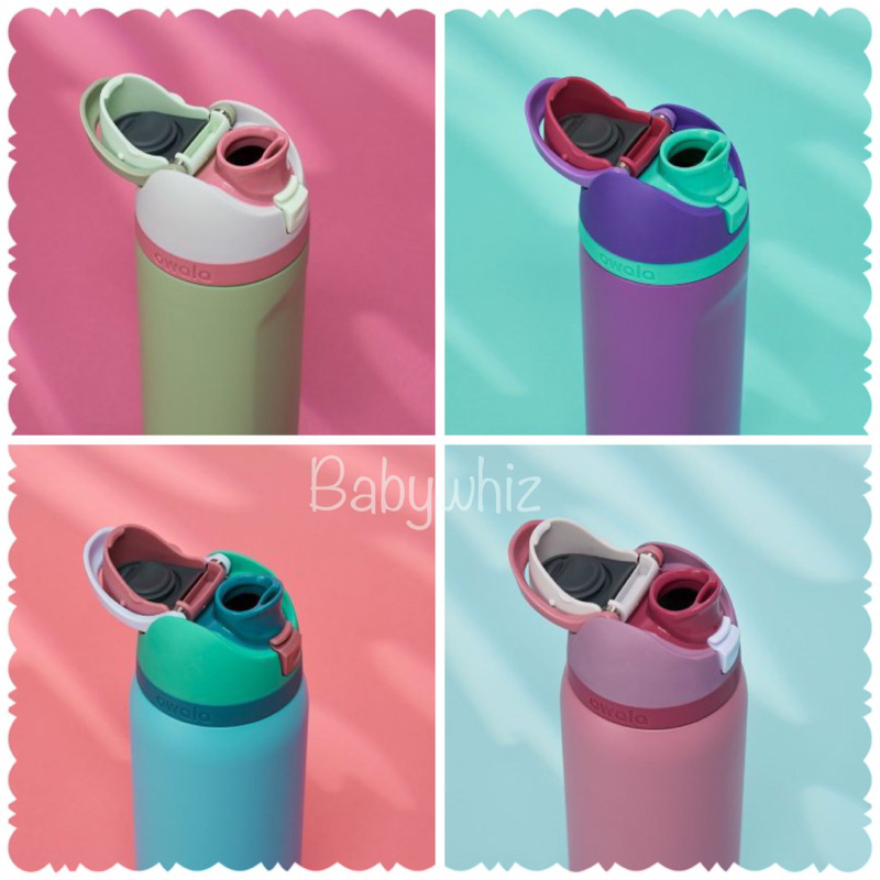 OWALA Flip Insulated Stainless Steel Kids Water Bottle 24oz 32oz