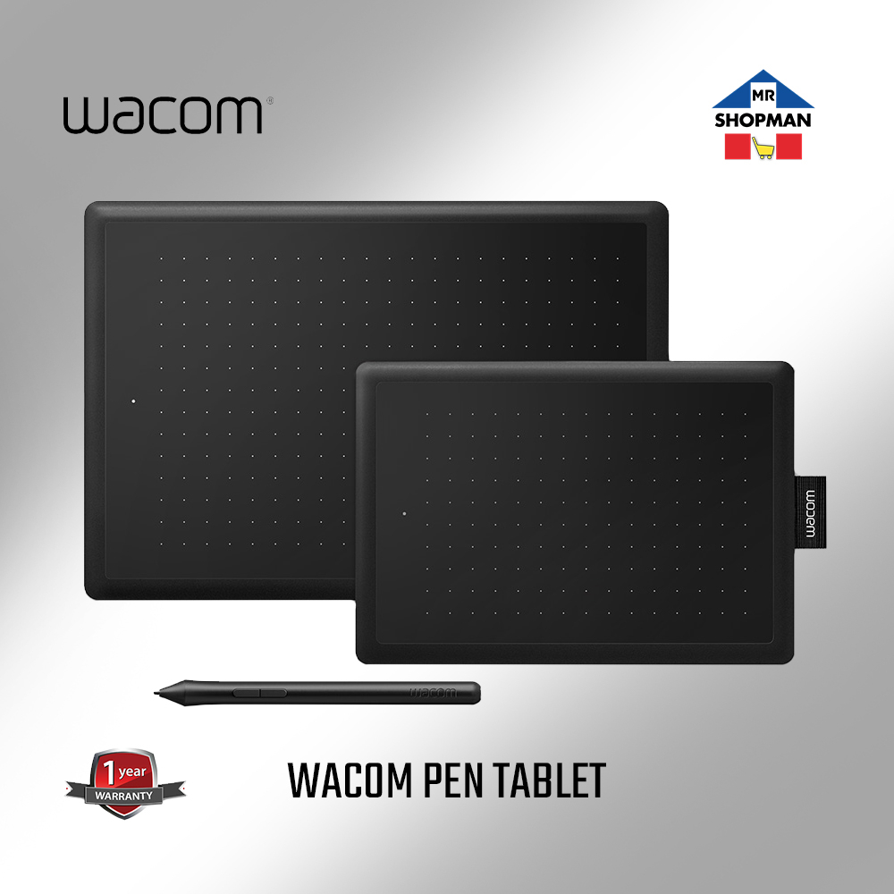 One by Wacom CTL 472 / CTL 672 Creative Pen Tablet | Shopee Philippines