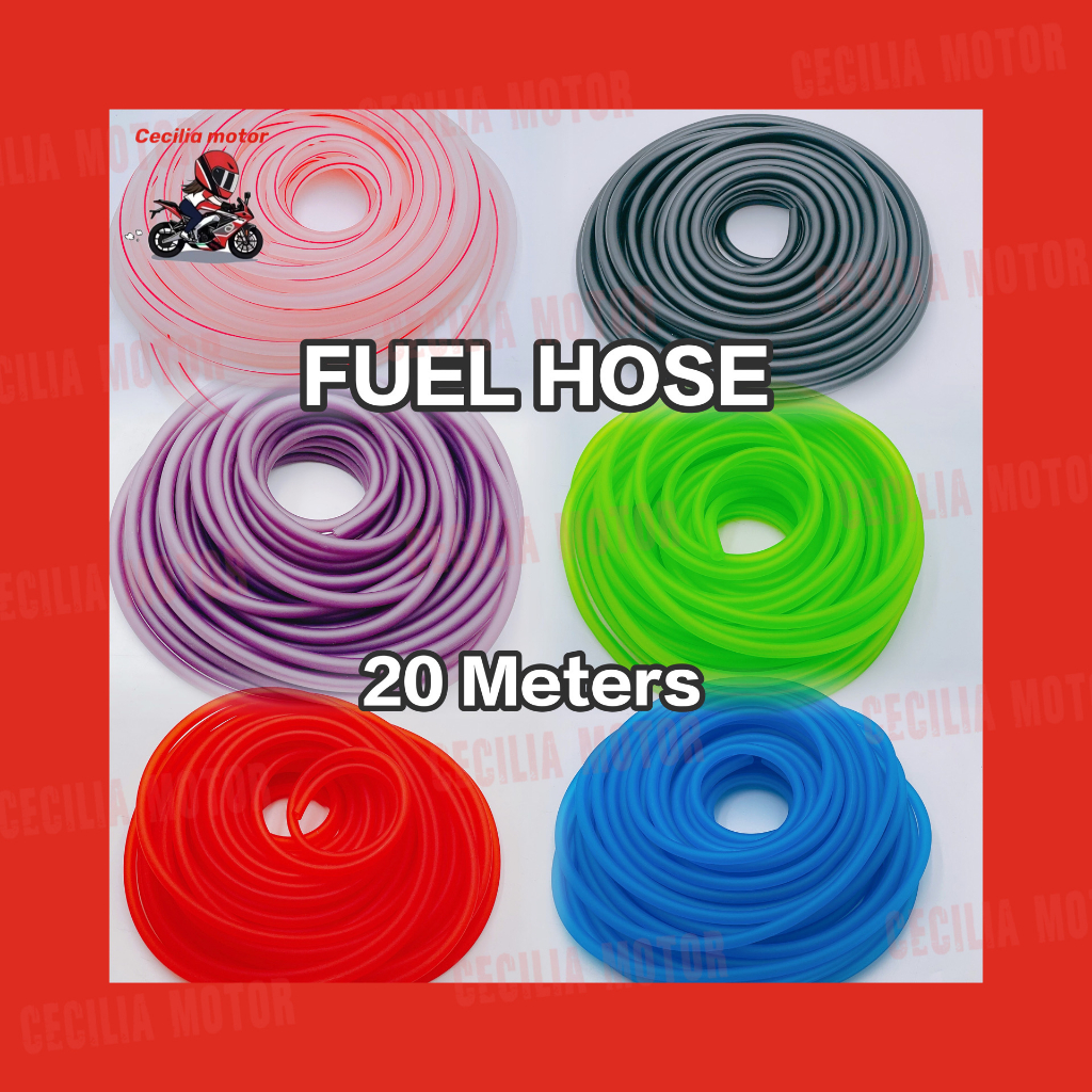 MOTORCYCLE FUEL HOSE 1 ROLL 20 METERS Shopee Philippines