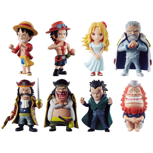 One Piece Figure Collection The Title of D (10 pcs / Set) Shopee