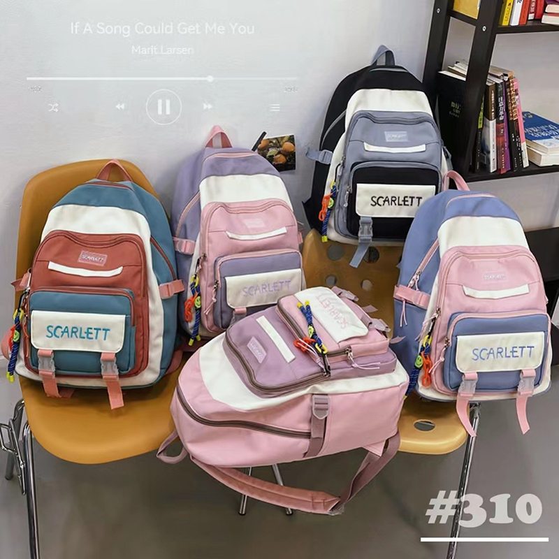 310 Schoolbag New Japanese Style Backpack Campus Backpack High School