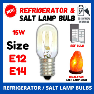 E14 15W Salt Lamp Globe Light Refrigerator Light Bulb Replacement