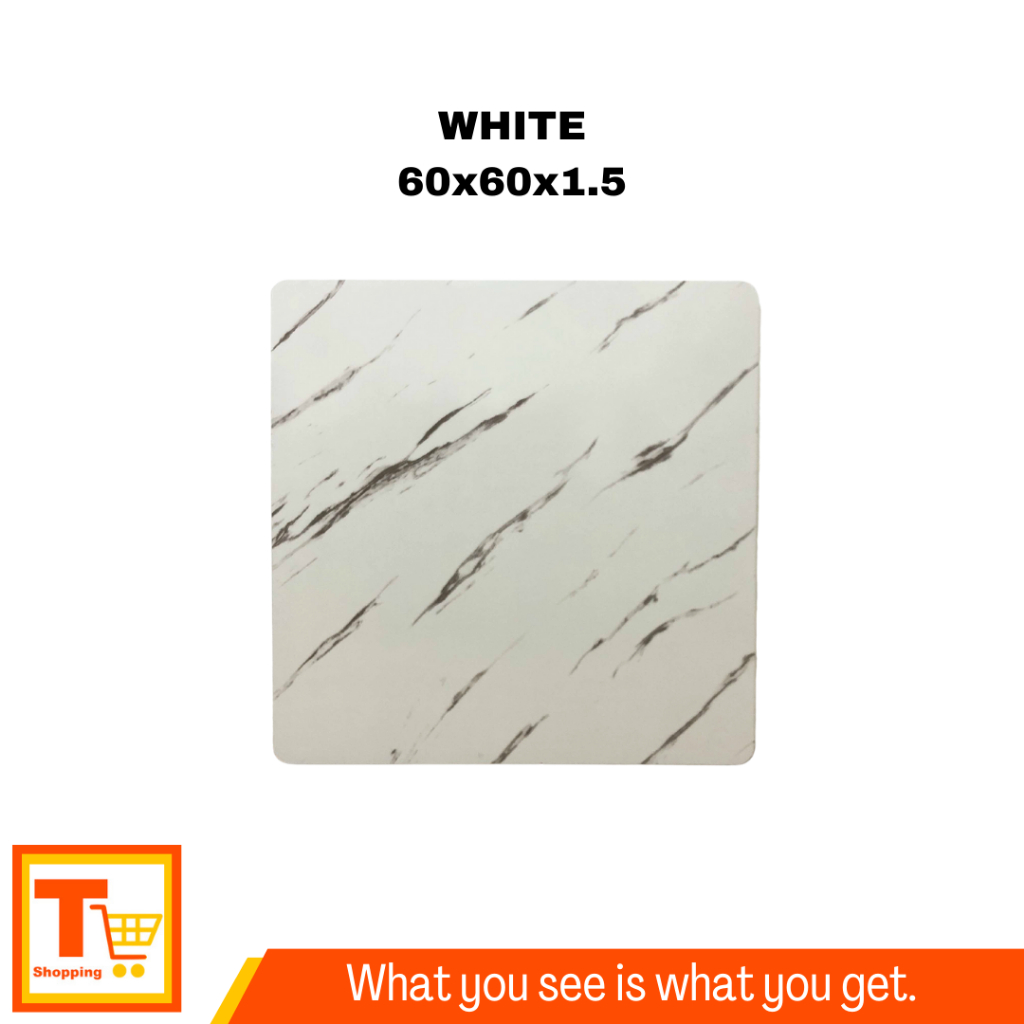 TOP BOARD WITH MARBLE DESIGN DINING TABLE TOP BOARD COMPUTER/STUDY