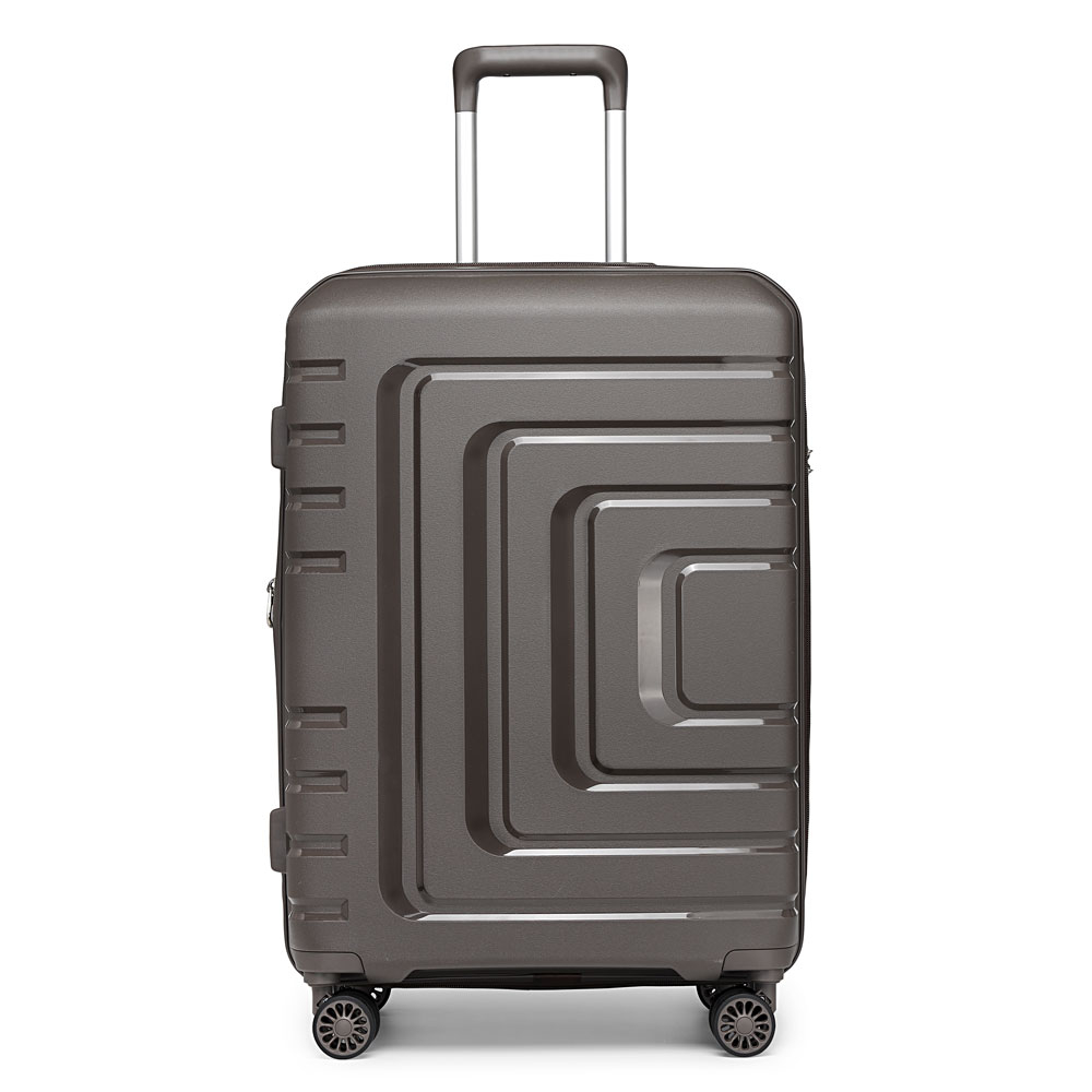 SeaChoice Expandable PP Luggage Hard Shell Lightweight Durable Travel