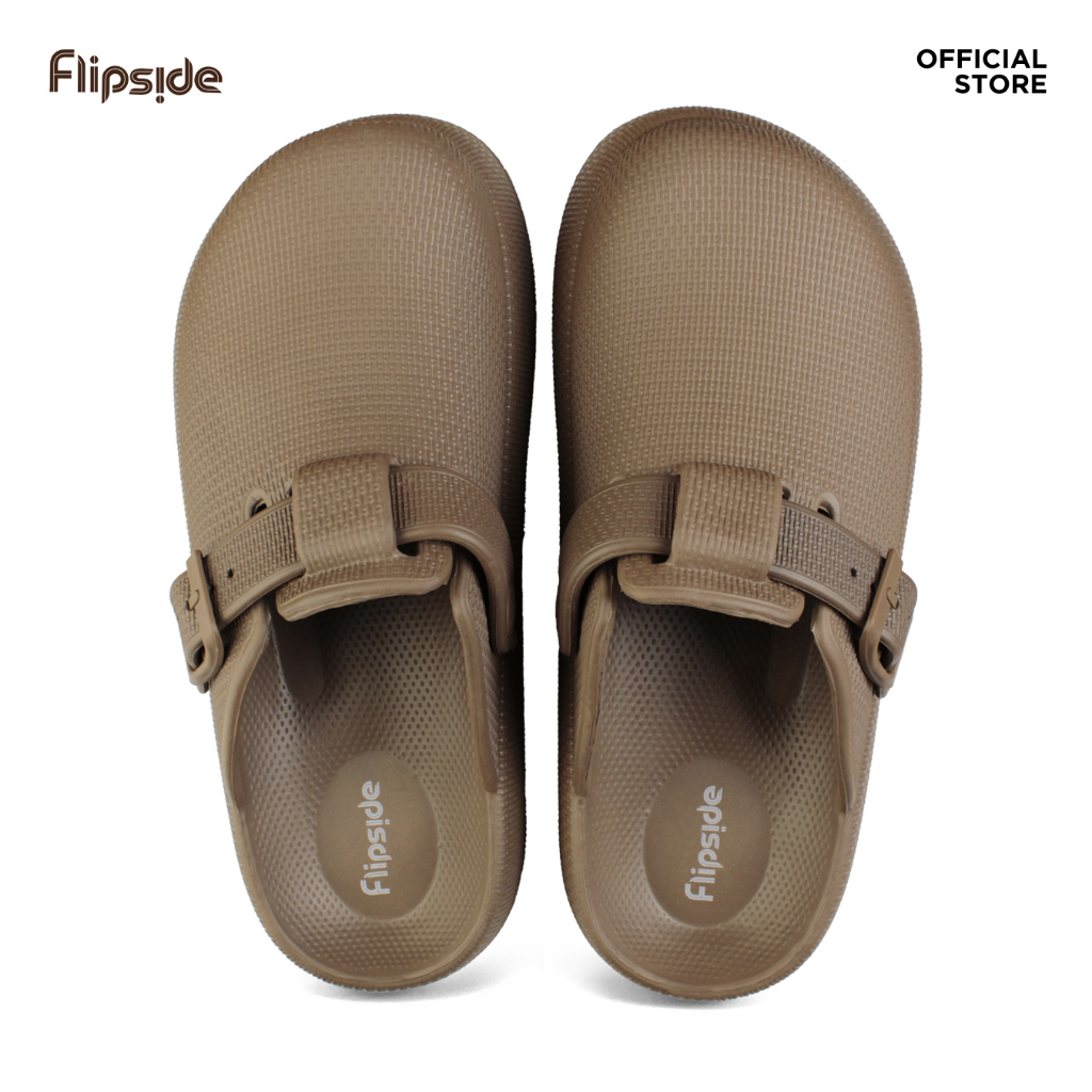 FLIPSIDE Ladies Mica Brown Clogs | Shopee Philippines