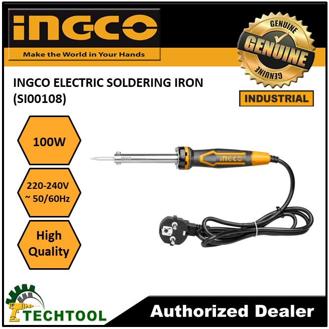 INGCO ELECTRIC SOLDERING IRON 100W (SI00108) Shopee Philippines