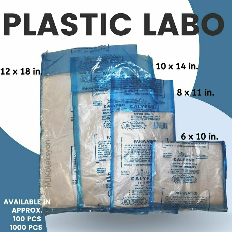 Plastic Bag Plastic Labo 1pack only pang 2kilos | Shopee Philippines