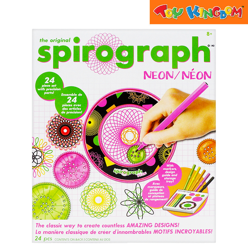Spirograph Neon Colour Design Kit | Shopee Philippines