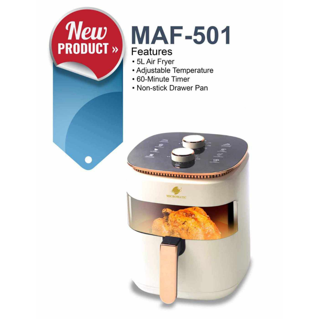 MICROMATIC AIR FRYER 5liters Shopee Philippines