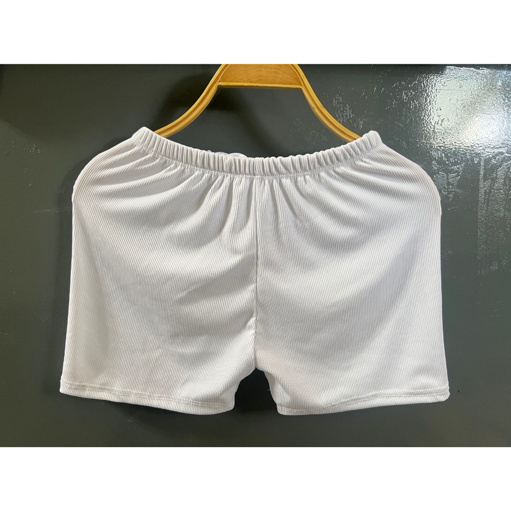 Knitted Plain Cycling Shorts For Girl Free Size