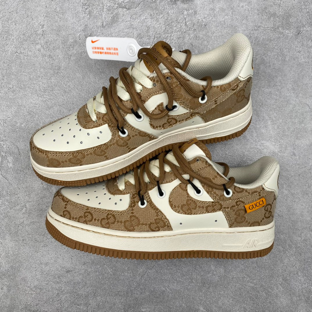 Air force 2024 1 tan gucci