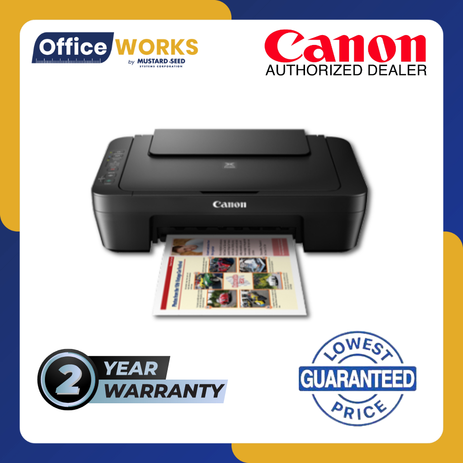 Canon Pixma MG3070S All In One Inkjet Printer Shopee Philippines