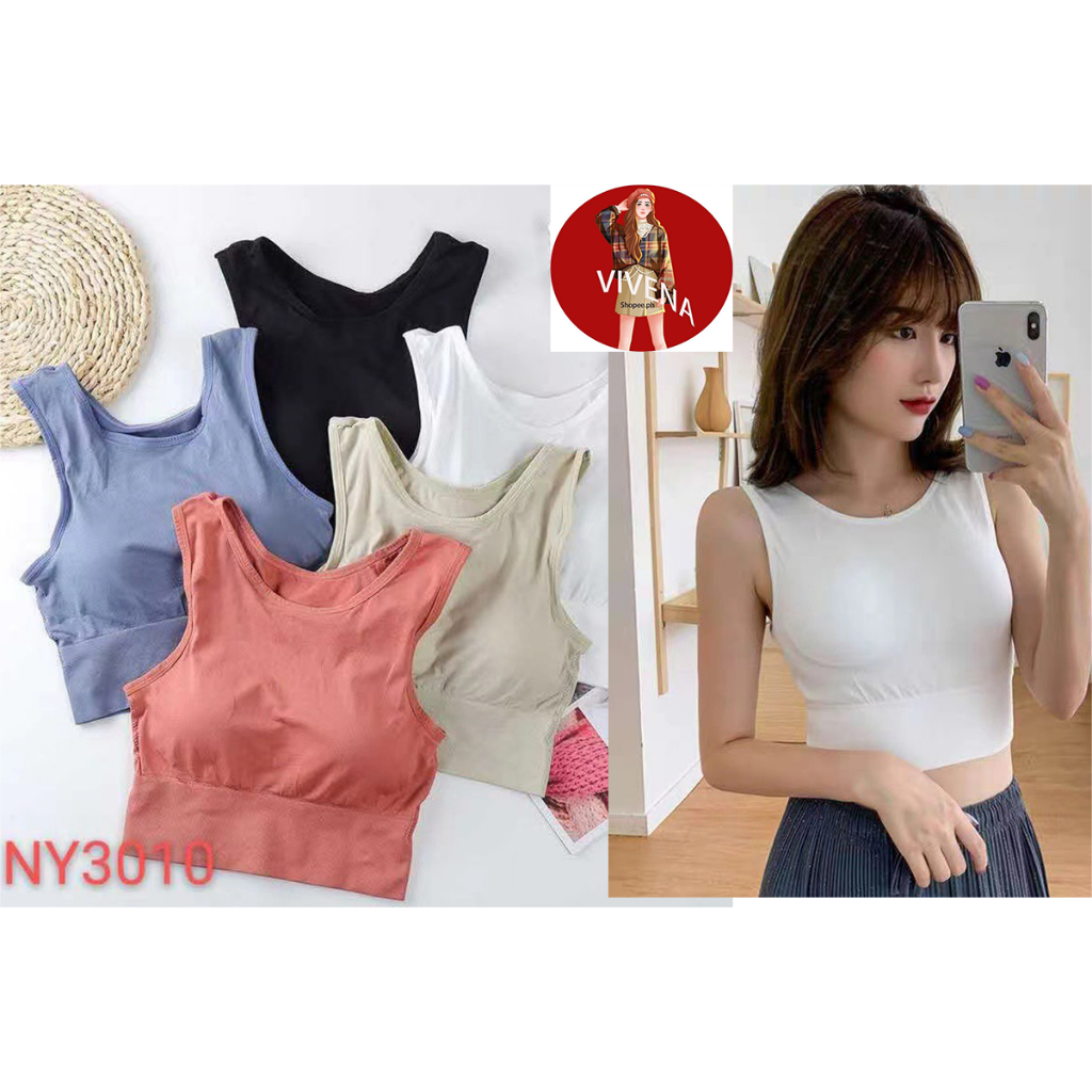 VIVENA Korean Sexy Sports Push up Bra Crop Top NY-3010